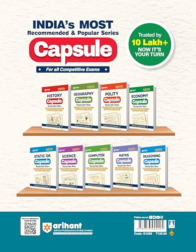 Image of Arihant Odisha General Knowledge Capsule State Special 2026-27 | Odisha History, Geography, Polity, Economy, Heritage & Culture Capsule Notes | For OPSC, OSSC, CPSE, OSSSB & Other Odisha State Exams