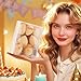 Real Perfection Makeup Sponge Set Blender Sponges, Latex-Free Beauty Makeup Sponges 7 pcs with 1 Travel Container Case for Blending Foundation Liquid Cream and Powder (Beige)