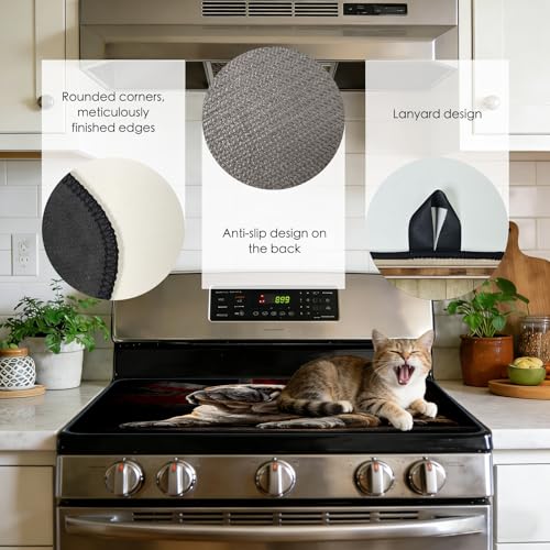 Image of Nuxovilar Bulldog Union Jack Stove Cover Diatomaceous 28.65x20.47 In