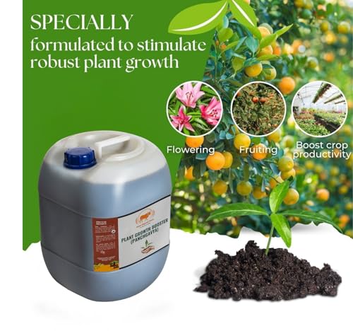 Image of Plant Growth Booster (Panchgavya) - 100% Organic Fertilizer for Healthy Growth - Natural Plant Fertilizer for All Plants - Eco-friendly and Non-Toxic (20LTR)