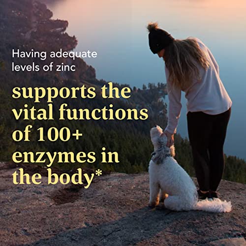 Megafood Zinc - Immune Support Supplement - High Potency Fermented Zinc Supplements With Nourishing Food Blend - Vegan, Non-Gmo, Gluten-Free, And Kosher - Made Without 9 Food Allergens - 120 Tabs #TOP4