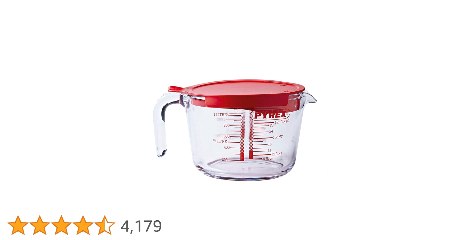 Amazon | パイレックスクラシックプレウェア対策ジャグ付きフタ