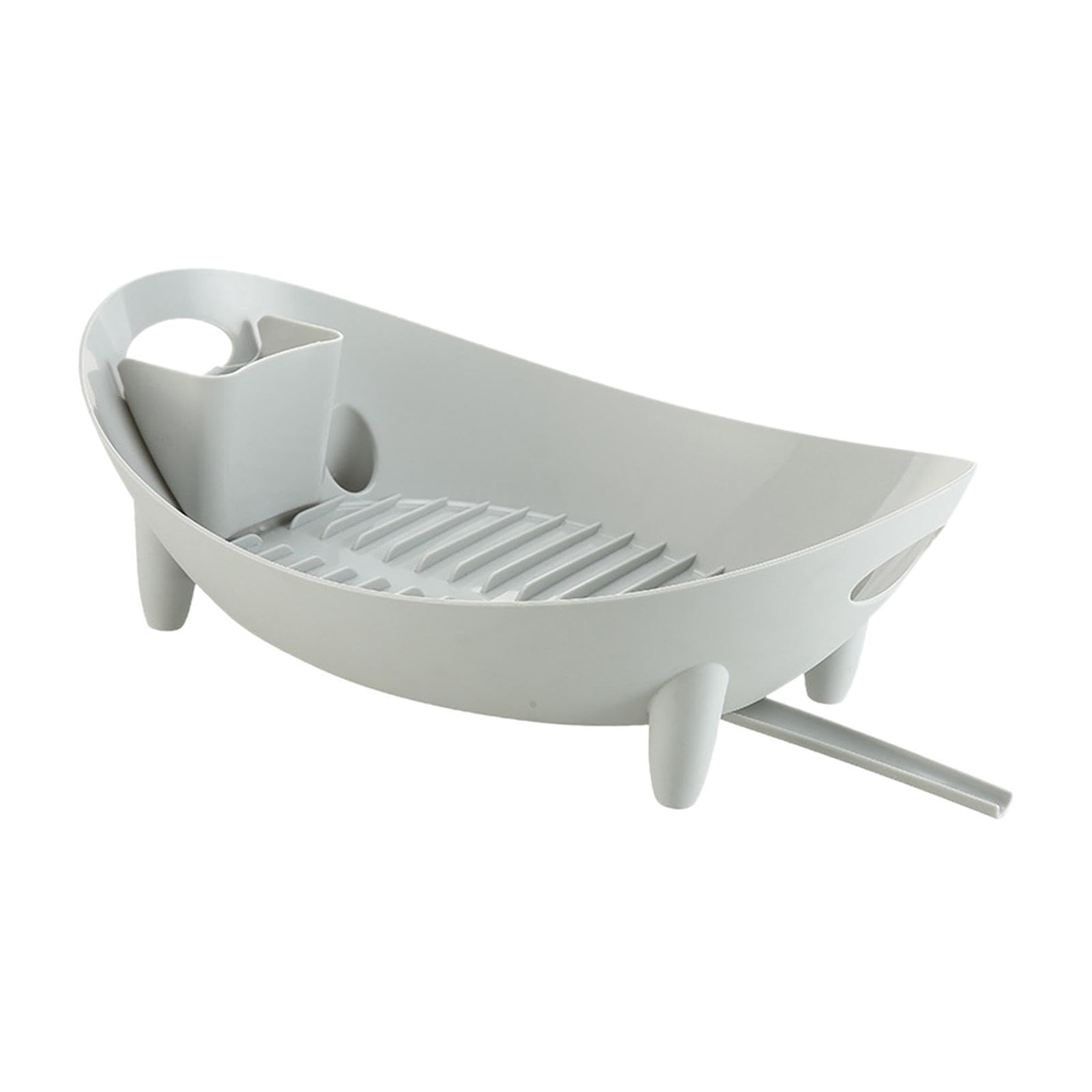 PUXZYAX Kitchen Drain Rack Effectively Helps Organize Utensils While Ensuring Tidy Cooking Space For Easier Cleanup Soap Dish Dishcloth Rack Removable Drain
