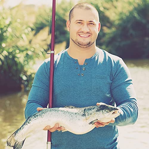 Collapsible Fishing Net - 56-Inch Retractable Landing Net With Telescopic Pole - Fishing Equipment For Catch-And-Release By Wakeman (Gold) #TOP6