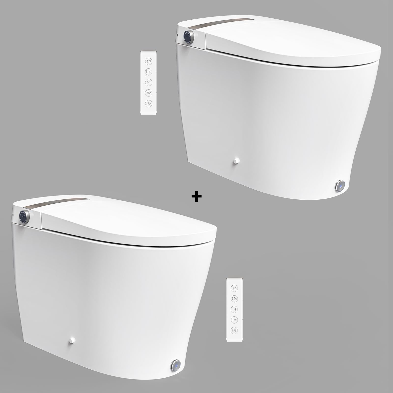 DA80 Smart Bidet Toilet with Water Tank, Assisted Pump, Heated