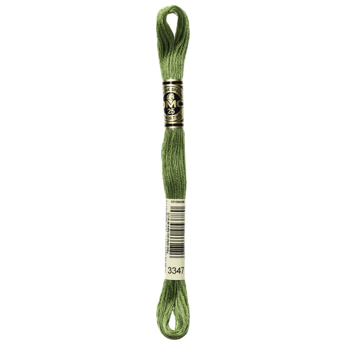 DMC Embroidery Floss Mouline Stranded Cotton Thread for Hand Embroidery and Sewing - Colour No: 3347-2 x 8m Skeins