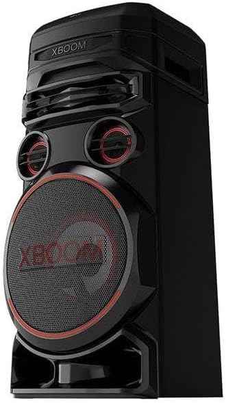 Torre de Som LG XBOOM Graves Potentes, Função DJ, Diversas Conexões, Bass Boost, Iluminação Colorida, Karaokê, Party Speaker - RNC7