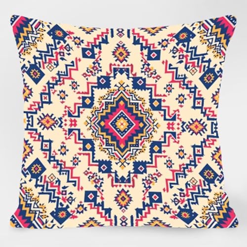 Housses de coussin extérieur imperméables 55x55 pour canapé terrasse et balcon