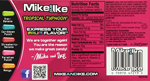Mike and Ike Tropical Typhoon 5.5oz Box, 2 Boxes miniatura 2