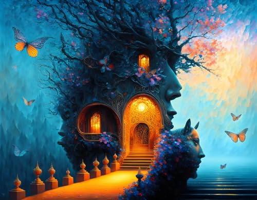 Peinture sur toile 58 x 90 cm The Never Ends poster deco murale chambre