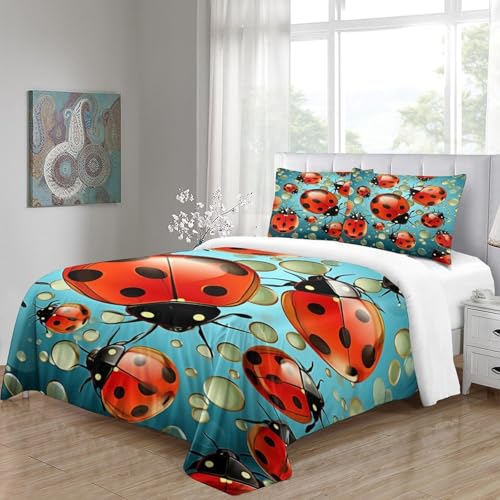 Housse de couette Halloween 3D finitions haut de gamme fermeture éclair cachée - 5
