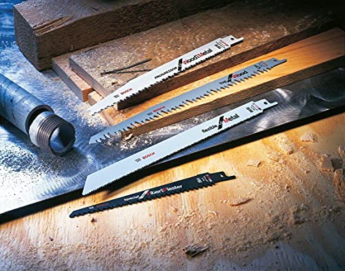Bosch Professional Coffret de 100 lames de scie sabre S 1531 L Top for Wood (pour le bois, 240 x 19 x 1.5 mm, accessoires pour scie sabre)