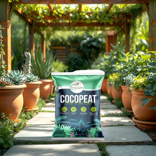 Image of Decompressed Cocopeat Powder (15KG) - Ready-to-Use Coconut Coir Soil Conditioner for Seed Germination, Potting, Indoor /Outdoor Gardens - 100% Natural, High Water Retention