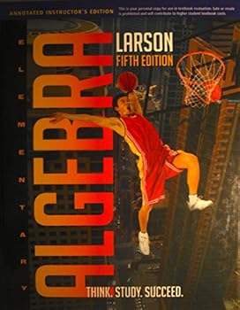 Hardcover Elementary Algebra Iae 5e Book