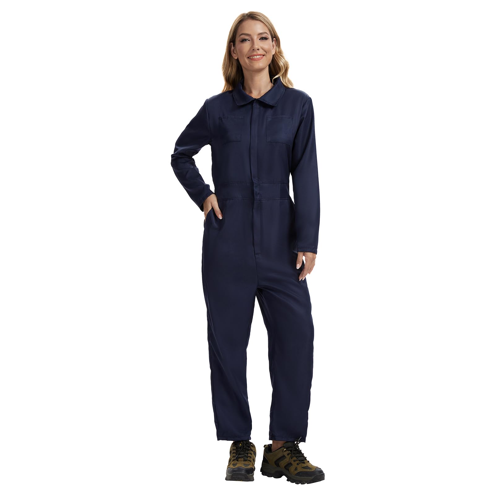 Women's Lightweight Coverall Halloween Cosplay Jumpsuit Coveralls