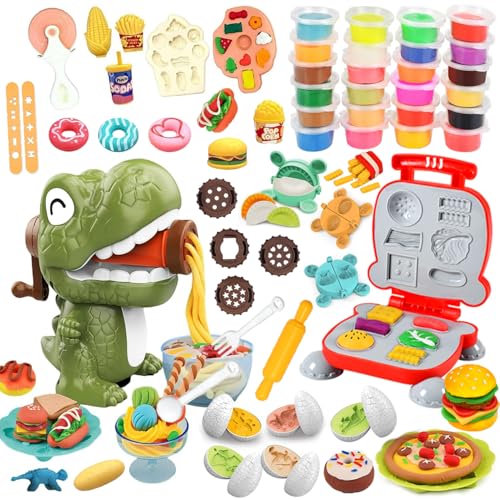 粘土で遊べるおもちゃです Amazon.co.jp: Heytoos ねんど 24色粘土 超軽量 自然乾燥 無毒