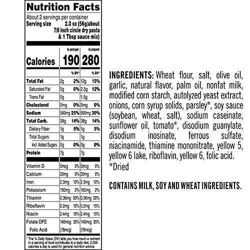 Pasta Roni Garlic Alfredo Fettuccine, 4.6 Ounce (Pack Of 12) #TOP7