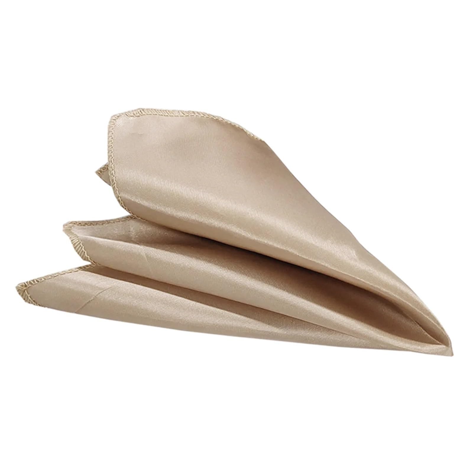 Servilletas de Tela, Servilletas de Mesa 5 o 10 Piezas Multicolor 29x29cm(10 Champagne)
