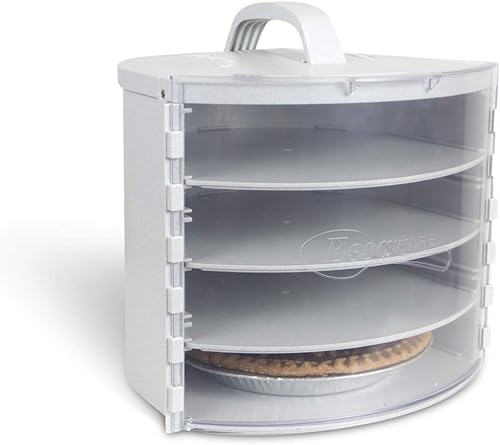 Miniatura 4 de Essaware Caja fuerte para tartas, pasteles, postres de viaje y almacenamiento, estante ajustable