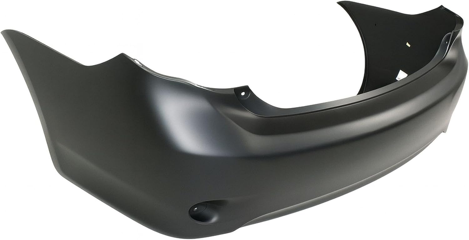 FitParts Compatible With Rear Bumper Cover 2009-2010 Toyota Corolla Base USA Built CE LE XLE Sedan 09 10. New, Primed. W/o Parking Aid Sensor & Tow Hook Holes. TO1100264