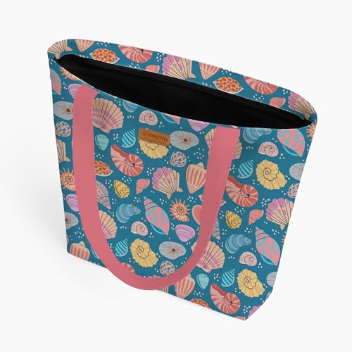 Image of The Purple Tree Eco-Friendly Canvas Tote Bag, Sustainable, Reusable Shopping, Beach, Travel or Everyday Tote, Wide Tote Bag