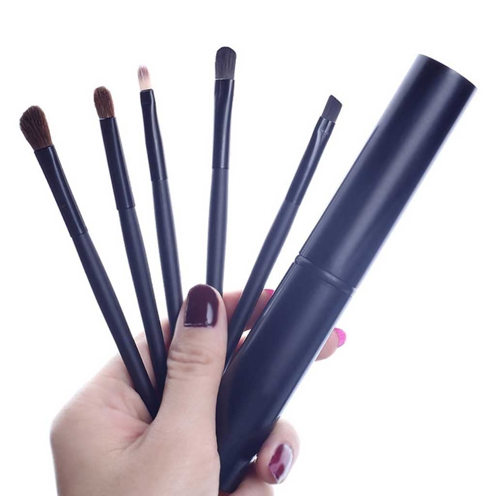 Boxed Set Of Makeup Brushes for Eyebrows Eyebrow Cosmetics Eyelash Kit Face Blush Highlighter(A)