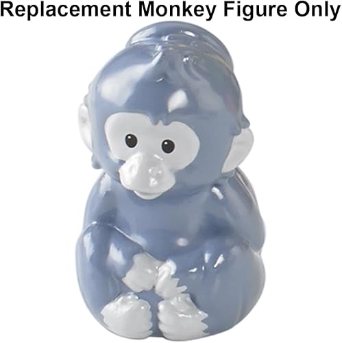 Miniatura 5 de Pieza de repuesto para el juego Fisher-Price Little People Animal Treehouse - Y3679  Figura de mono de repuesto  Funciona muy bien con otros juegos