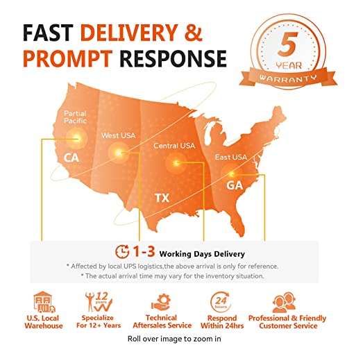 Ampere Time 12V 100Ah Lithium Lifepo4 Battery With Built-In 100A Bms, 4000-15000 Deep Cycles Lithium Batteries, Fast Charging & 10-Year Lifetime Perfect For Trolling Motor, Rv, Solar, Off-Grid #TOP5