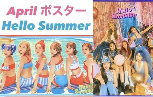 April Hello Summer 特典 ポスター 2枚セット トレカ