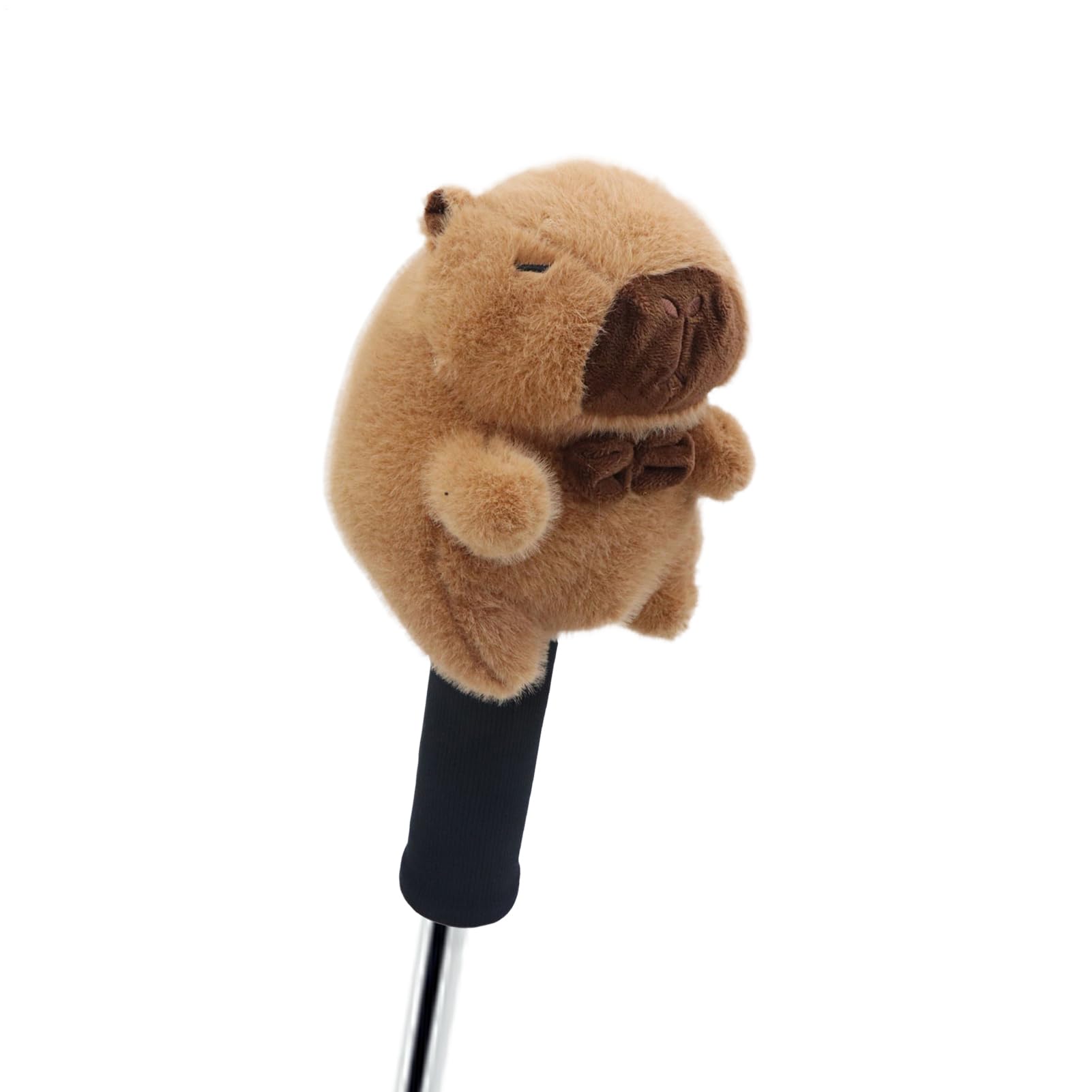 Couverture de Club de Golf Capybara, Couvre-Chefs de Pilote de Dessin animé, Couvre-Chef de Club de Golf en Peluche Capybara Mignon, équipement de Protection en Peluche pour Femmes et Hommes