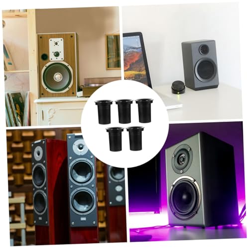 Tubo guía de sonido del subwoofer plástico SHINEOFI para salida de graves de altavoz 3