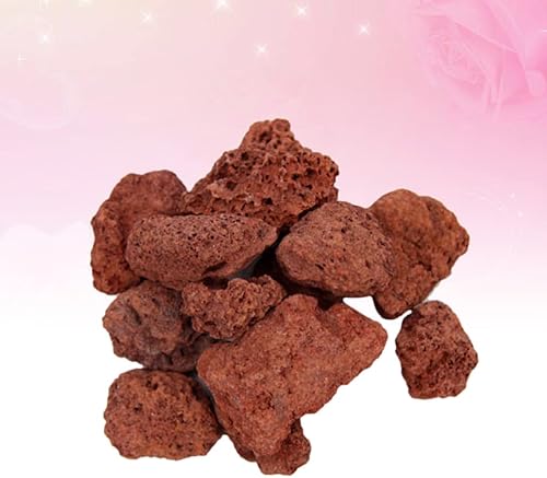 Miniatura 7 de VILLCASE Rocas de acuario grandes, acuarios, rocas volcánicas, adorno de roca de lava subacuática natural, material de filtro de lava para pecera,
