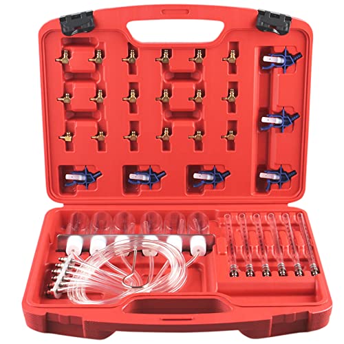 XiTuanYuan Lot de 24 adaptateurs de débitmètre d'injecteur diesel à 6 cylindres Cover