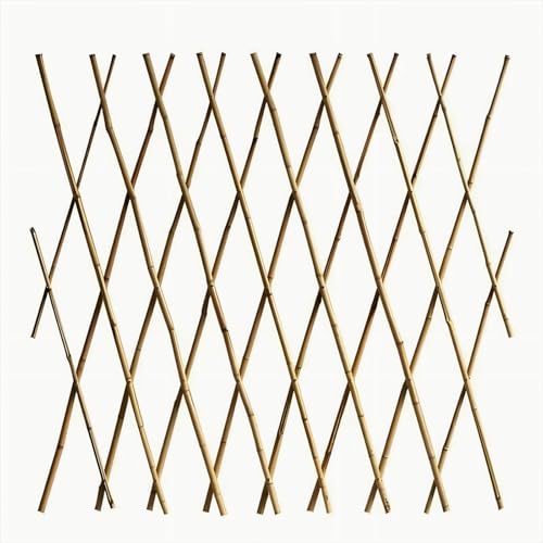 Expandable Bamboo Trellis Fence - 48x72 Inch, Climbing Plants, Eco-Friendly, Easy...