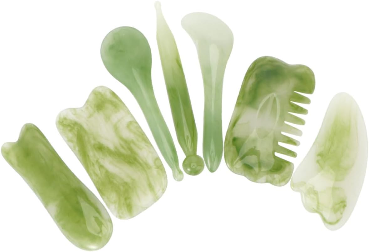 Scalp Relief Gua Sha Stick van Resin Guasha Tool Traditionele Schraapplaat voor Beauty Roller