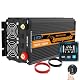 Edecoa Spannungswandler 12V auf 230V 1500W mit Fernbedienung und USB
