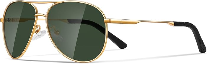 Sunglasses Men Polarized Aviator Sunglasses for Men Women Fishing Driving Sun glasses Metal Frame UV400 Protection