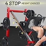 GarveeLife Leg Press Machine with Calf Block, Leg Press Machines for Home Gym, Squat Machine with Barbell Plate Storages, Professional Lower Body Workout Machine for Fitness and Strength Training - Image 5