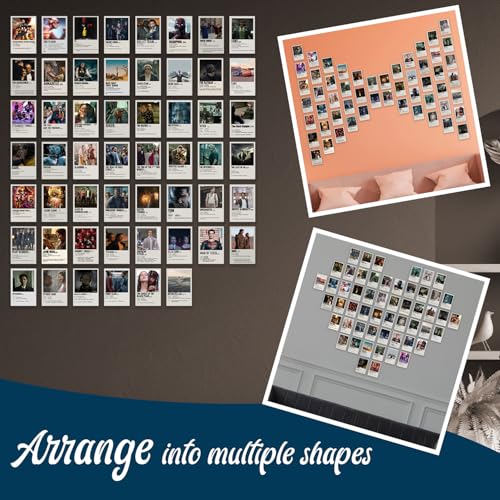 Image of Pack of 54 Movies & Series Wall Collage Kit Posters - 4x6 Inch, 300 GSM Matte Cardstock with 300+ Glue Dots - Film & Pop Culture Wall Decor for Bedroom, Dorm, Living Room