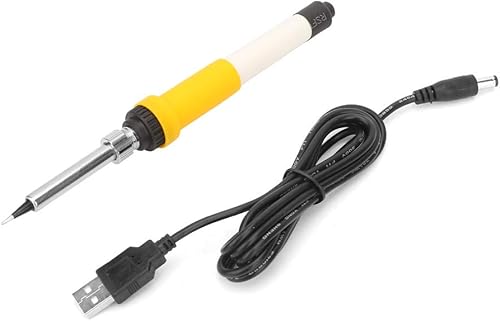 Bstxqty Electric Soldering Iron Kit Portable USB Powered Electric Adjustable Temperature Welding Soldering Iron Tools DIY SMD PCB Repair Tool DC12V