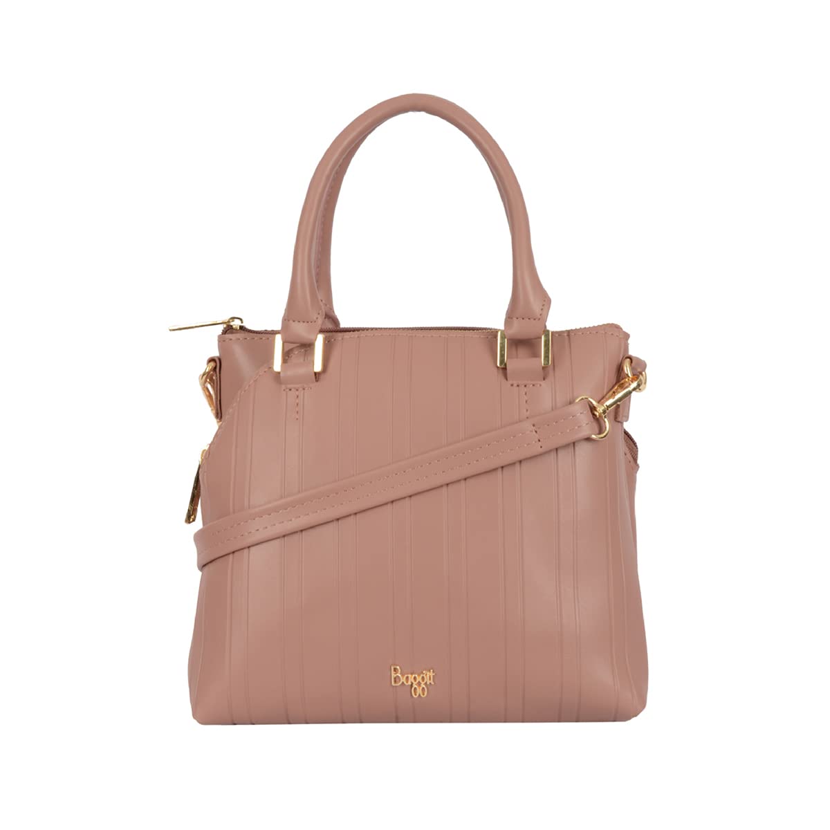 Baggit Women Pink Bowling Handbag Small Size | Ladies Stylish Casual Purse Bag (B0BJQKXWVQ) Amazon Price History, Amazon Price Tracker