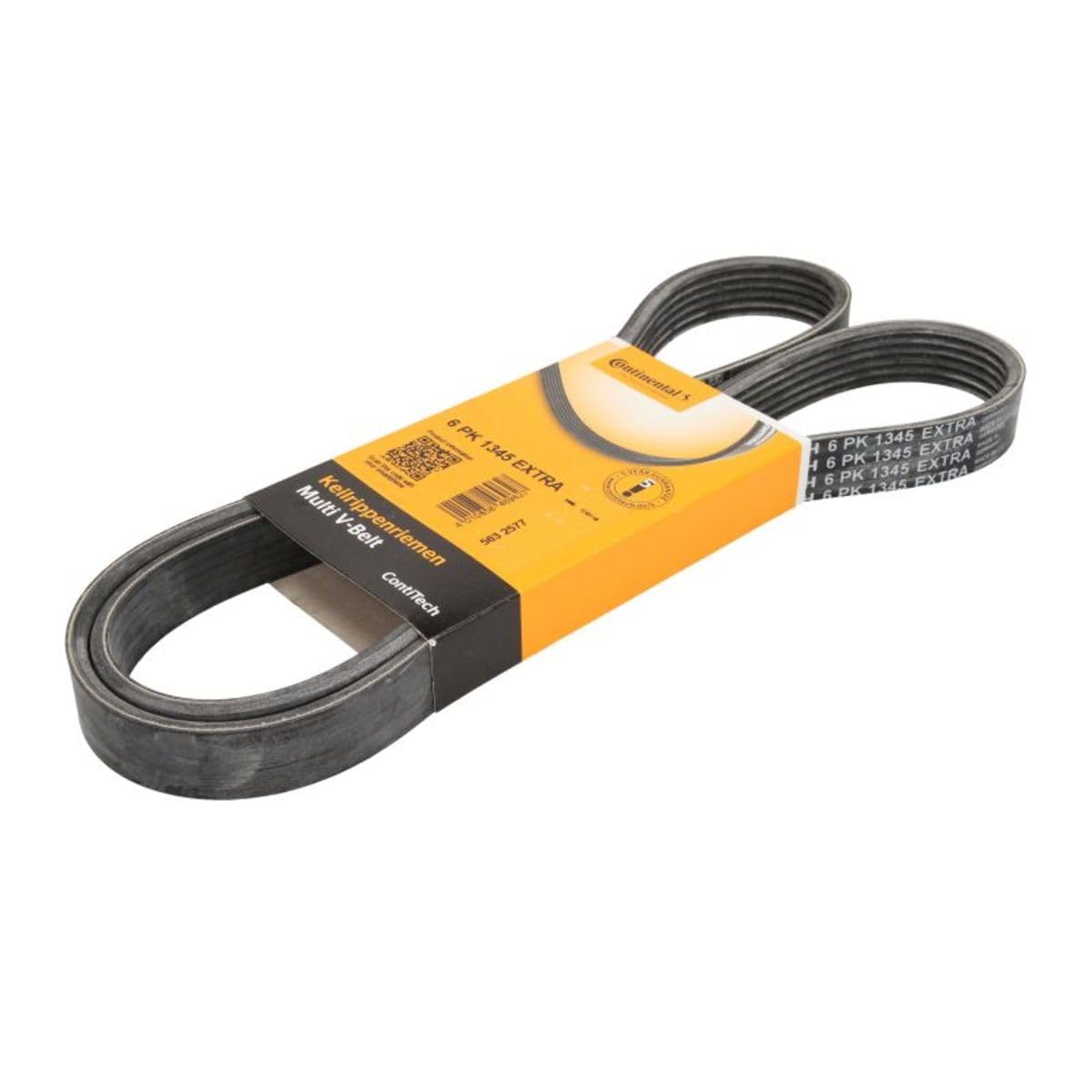 Cinghia Dentata Contitech 6PK1345 Extra - Compatibile Con Jeep, Fiat, Alfa Romeo