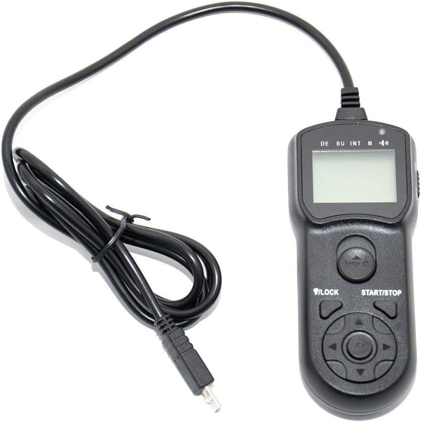 TM-F2 Wire Multi-Function LCD Timer Remote for Sony A58 NEX-3NL A7 A7R A7S A3000 A5000 A6000 HX300 HX50V RX100II RX100III