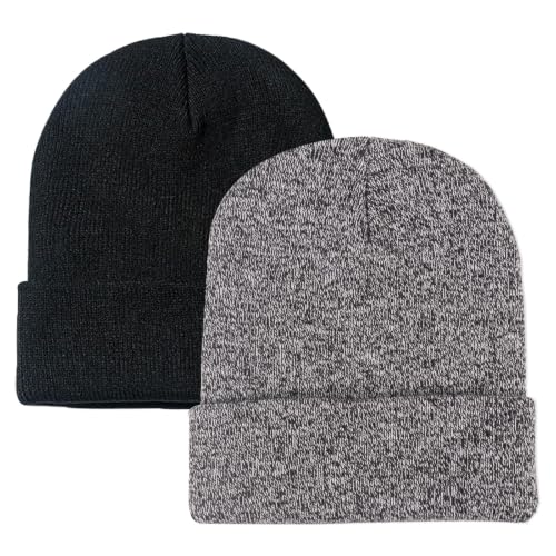 Image of ZOORON Beanie for Men Women Slouchy Winter Beanie Hats Cuffed Skull Caps
