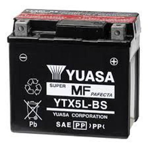 BAT-YTX5L-BS Maintenance Free 12V Battery/Acid Pack