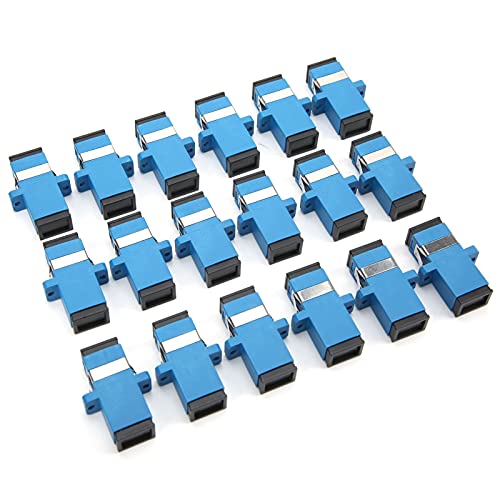 ZJchao Fiber Optic Coupler SC SC Flange Connector for Industrial Supplies