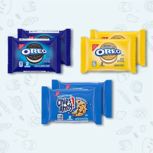 Cookie Snack Variety Pack - Assortment Of Individually Wrapped Cookies Bulk Snack Box - 30 Pack - Thumbnail 4