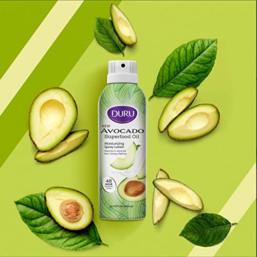 Duru Avocado Moisturizing Spray Lotion - Spray Moisturizer Avocado Oil Lotion 48 Hour Moisture Body Lotion thumb #3