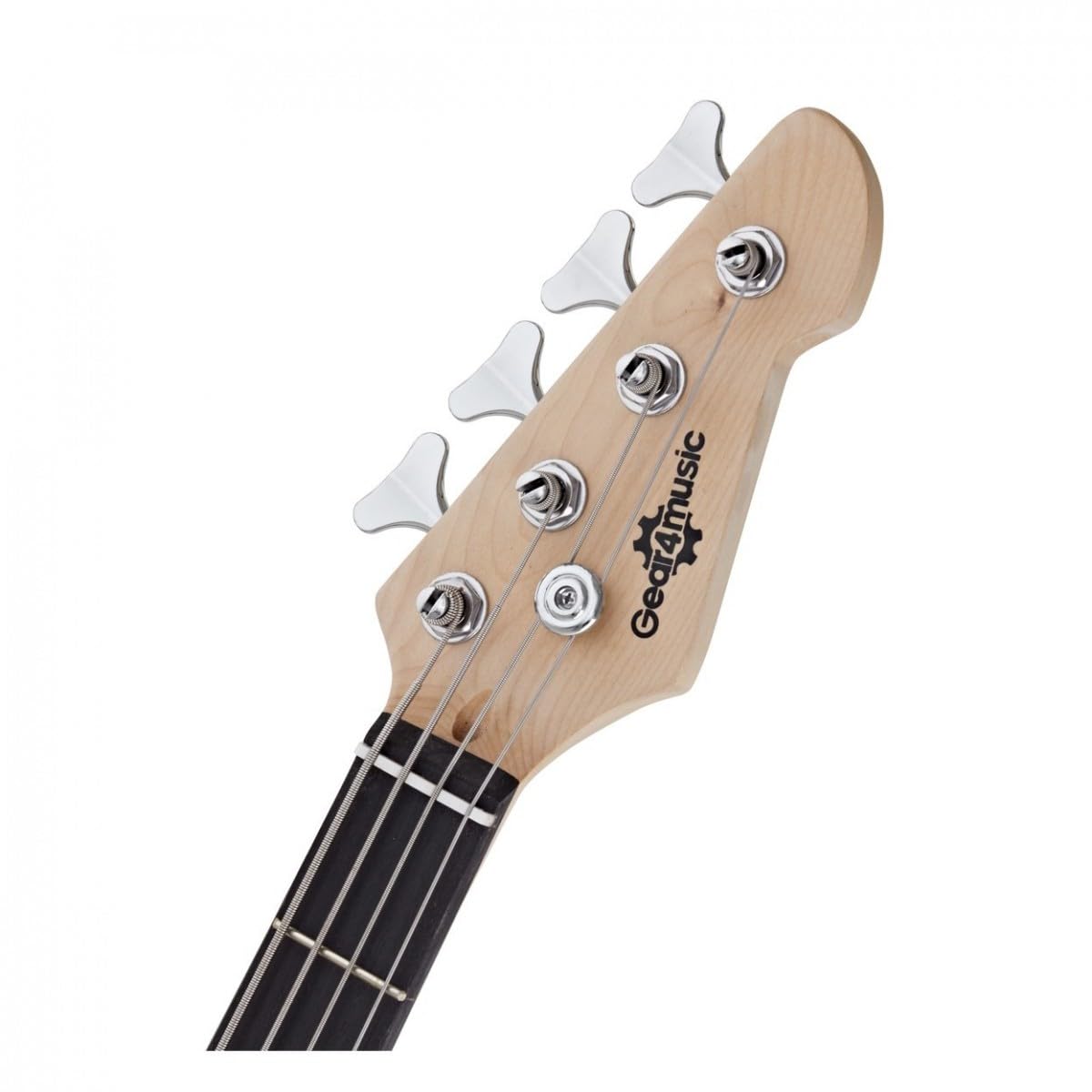 Basso Elettrico 3/4 Junior LA di Gear4music Blu con Accessori | Per giovani principianti, pickup humbucker split coil, borsa, cinghia e cavo inclusi