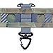 JX Tacfancier Molle Glove Clip T-Mount Swivel Hook, Tactical Key Holder for Belt, Triangle Plastic Snap Carabiner Battle Belt Accessories